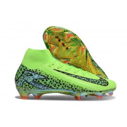 Buty piłkarskie Nike Mercurial Superfly X Elite FG Zielony Czarny