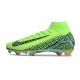 Buty piłkarskie Nike Mercurial Superfly X Elite FG Zielony Czarny