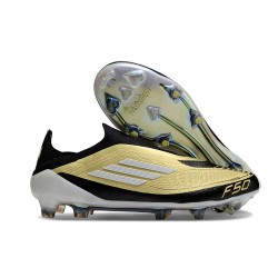 Adidas F50 Elite LL FG Buty Miedź Czarny Biały
