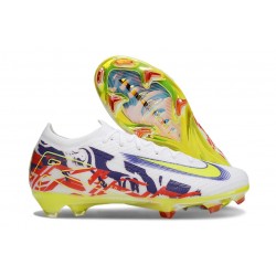 Nike Zoom Mercurial Vapor XVI Elite FG Biały Zawistny Fioletowy Czerwony