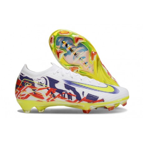 Nike Zoom Mercurial Vapor XVI Elite FG Biały Zawistny Fioletowy Czerwony