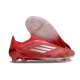 Adidas F50 Elite LL FG Buty Czerwony Srebro