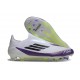 Adidas F50 Elite LL FG Buty X Messi Biały Czarny Fioletowy