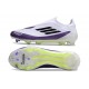Adidas F50 Elite LL FG Buty X Messi Biały Czarny Fioletowy