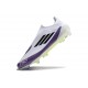 Adidas F50 Elite LL FG Buty X Messi Biały Czarny Fioletowy