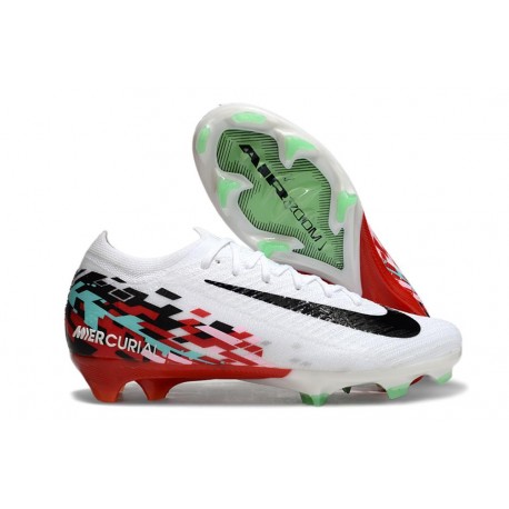 Nike Zoom Mercurial Vapor XVI Elite FG Biały Czarny Czerwony
