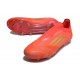 Adidas F50 Elite LL FG Buty Czerwony Złoto