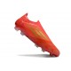 Adidas F50 Elite LL FG Buty Czerwony Złoto