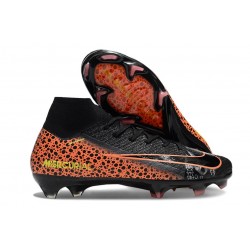 Buty piłkarskie Nike Mercurial Superfly X Elite FG Czarny Pomarańczowy Zawistny