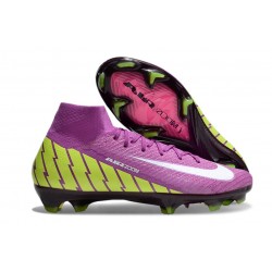 Buty piłkarskie Nike Mercurial Superfly X Elite FG Fioletowy Zawistny Biały