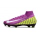 Buty piłkarskie Nike Mercurial Superfly X Elite FG Fioletowy Zawistny Biały