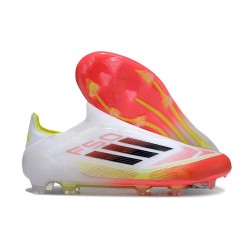 Adidas F50 Elite LL FG Buty Biały Czerwony Czarny
