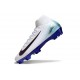 Buty piłkarskie Nike Mercurial Superfly X Elite FG Biały Niebieski Czarny