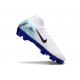 Buty piłkarskie Nike Mercurial Superfly X Elite FG Biały Niebieski Czarny