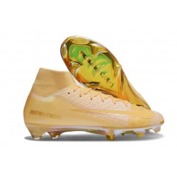Buty piłkarskie Nike Mercurial Superfly X Elite FG Zawistny Złoto