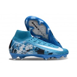 Korki Nike Mercurial Superfly 10 Elite FG Niebieski Biały