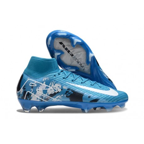 Korki Nike Mercurial Superfly 10 Elite FG Niebieski Biały