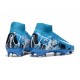 Korki Nike Mercurial Superfly 10 Elite FG Niebieski Biały