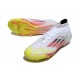Korki Pilkarskie Adidas F50 Elite Mid FG Biały Czerwony Zawistny
