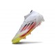 Korki Pilkarskie Adidas F50 Elite Mid FG Biały Czerwony Zawistny