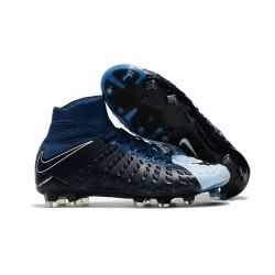 Nowe Buty piłkarskie Nike Hypervenom Phantom 3 DF FG Czarno niebieski
