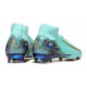 Korki Nike Mercurial Superfly 10 Elite FG Niebieski Złoty