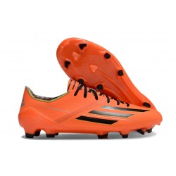 Buty piłkarskie korki męskie adidas F50 Elite FG Pomarańczowy Czarny