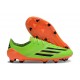 Buty piłkarskie korki męskie adidas F50 Elite FG Zielony Pomarańczowy Czarny