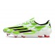 Buty piłkarskie korki męskie adidas F50 Elite FG Zielony Czarny Biały 