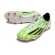 Buty piłkarskie korki męskie adidas F50 Elite FG Zielony Czarny Biały 