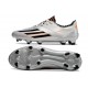 Buty piłkarskie korki męskie adidas F50 Elite FG Srebro Czarny