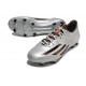 Buty piłkarskie korki męskie adidas F50 Elite FG Srebro Czarny