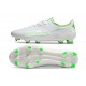 Buty piłkarskie korki męskie adidas F50 Elite FG Biały Zielony