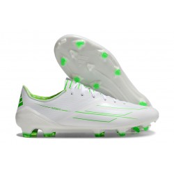 Buty piłkarskie korki męskie adidas F50 Elite FG Biały Zielony