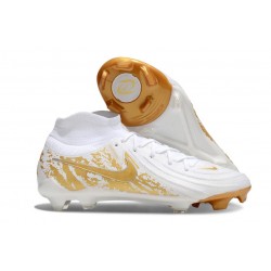 Nike Phantom Luna 2 Elite FG Biały Złoto