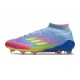 Korki Pilkarskie Adidas F50 Elite Mid FG Niebieski Zawistny Różowy