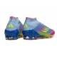 Korki Pilkarskie Adidas F50 Elite Mid FG Niebieski Zawistny Różowy