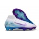 Korki Nike Mercurial Superfly 10 Elite FG Biały Niebieski Fioletowy