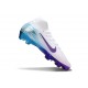Korki Nike Mercurial Superfly 10 Elite FG Biały Niebieski Fioletowy