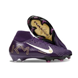 Korki Nike Mercurial Superfly 10 Elite FG MBAPPE Fioletowy Biały