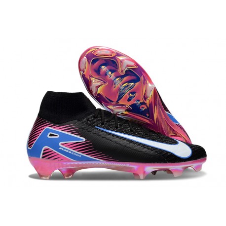 Korki Nike Mercurial Superfly 10 Elite FG Czarny Biały Różowy Niebieski