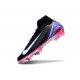 Korki Nike Mercurial Superfly 10 Elite FG Czarny Biały Różowy Niebieski