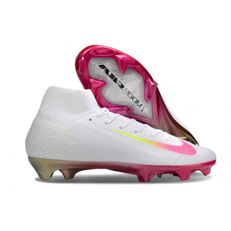 Korki Nike Mercurial Superfly 10 Elite FG Biały Różowy