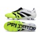 Adidas Predator Foldover Tongue Elite FG Biały Czarny Zawistny