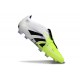 Adidas Predator Foldover Tongue Elite FG Biały Czarny Zawistny