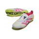 Adidas Predator Foldover Tongue Elite FG Biały Różowy Zawistny