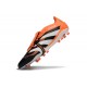 Adidas Predator Foldover Tongue Elite FG Czarny Biały Pomarańczowy