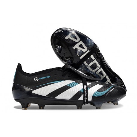 Adidas Predator Foldover Tongue Elite FG Czarny Biały Niebieski