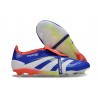 Adidas Predator Foldover Tongue Elite FG Niebieski Biały Czerwony