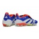 Adidas Predator Foldover Tongue Elite FG Niebieski Biały Czerwony